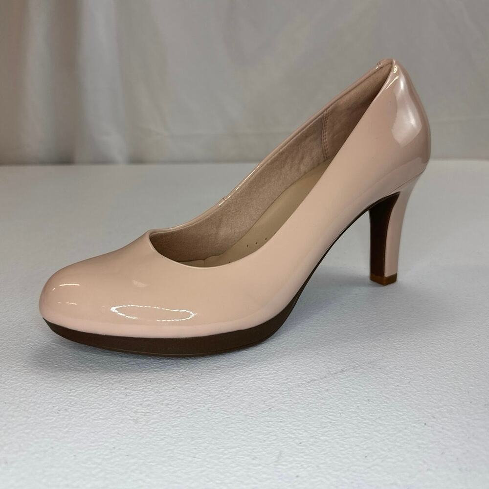 Clarks Women's Adriel Viola Dress Pump Dusty Pink Size 8M